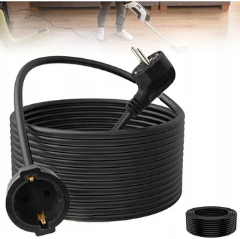 Napájecí kabel PRODLUŽOVACÍ KABEL ZAHRADNÍ 30 M GRUBY DO KOSIARKI I WIERTARKI S VYSOKOU PEVNOSTÍ
