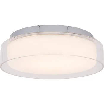 Nowodvorski kulatý Stropní Svítidlo 30 x 30 cm bílá