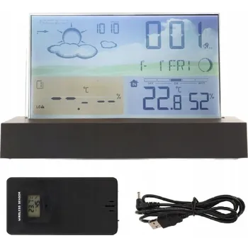 IP kamera BEZDRÁTOVÁ METEOROLOGICKÁ STANICE TEPLOMĚR VLHKOMĚR SENZOR SADA