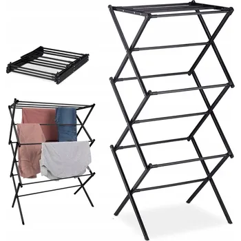 Sušák na prádlo Sušák balkonová, zahradní, volně stojící vertikální Bedee 40-71 cm