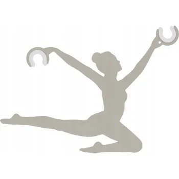 Dekorativní úchyt BALLERINA pro regulaci kabelu, šedá Umbra Nowodvorski