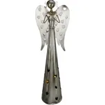 Plechový srdíčkový anděl na čajovou…