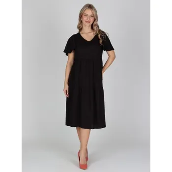 Oblečení a móda Evona Dámské šaty FIRENZE černé Velikost: UNI
