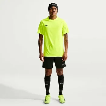 Pánské tričko Pánské sportovní tričko Nike DRI-FIT PARK VIII JERSEY SS M L Reflexní neon, Černá