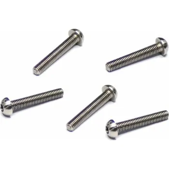 RC vybavení ARROWMAX 64 Titanium Screw Allen Round Head M3X18 (5) - expresní doprava