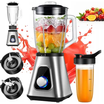 ELEKTRICKÝ BLENDER 1300W SE 3 ÚROVNĚMI RYCHLOSTI A FUNKCÍ SAMOČIŠTĚNÍ