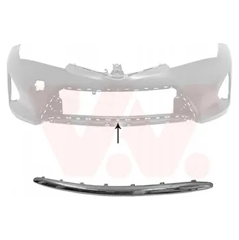 Posilovač řízení MAKETA PŘEDNÍHO NÁRAZNÍKU STŘED. AURIS E18 01.13-08.15