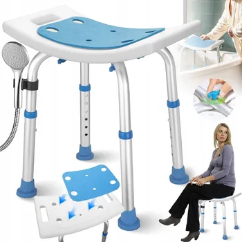 Koupelnové sedátko TABURET / STOLIČKA STOŁEK POD PRYSZNIC DO SPRCHOVÉHO KOUTU / SEDÁTKO DO SPRCHY / ŽIDLIČKA DO SPRCHY