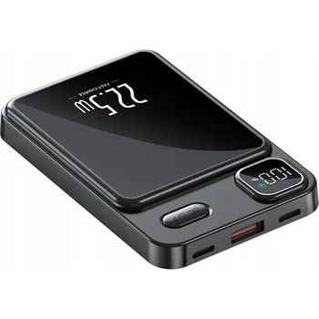 Powerbanka C-TEC powerbanka bezdrátová, MagSafe sada s přídavným kroužkem