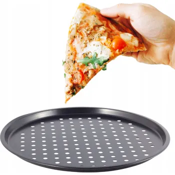 Nádoba na pečení Plech na pizzu Kamille 33 x 35 cm, průměr 33 cm