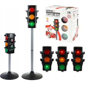 Obraz SVĚTELNÁ SIGNALIZACE SEMAFOR 70cm PRO DĚTI