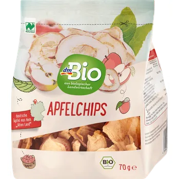 Sušené ovoce dmBio bio jablečné plátky sušené