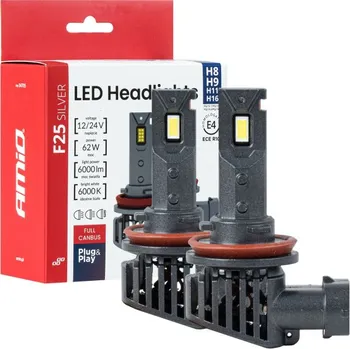 Autožárovka 2ks žárovka LED H8/H9/H11/H16 12V 3000 lm