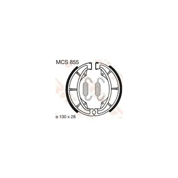 Brzdová čelist TRW ZF brzdové čelisti - pakny (130X28mm) (H333) (TRW ZF brzdové čelisti - pakny (130X28mm) (H333))