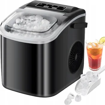 Výrobník ledu Výrobník ledu Bedee Výrobník ledu černý 96 W