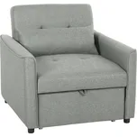 3 v 1 rozkládací křeslo s funkcí postele | šedé