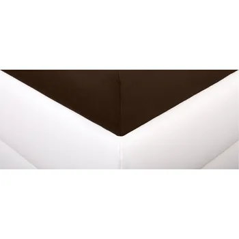Prostěradlo Aaryans Jersey prostěradlo hnědé Rozměry prostěradla: 180x200 cm