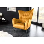 Křeslo ušák AMYKLAS Dekorhome