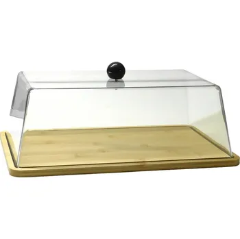 PROHOME - Servírovací podnos s krytem 41,5x26x13cm