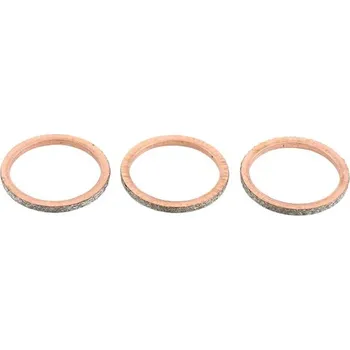 Výfuk pro motocykl WINDEROSA (VERTEX) těsnění svodu výfuku YAMAHA FJ09 15-16, FZ09 14-17, MT09 18-21, NIKEN 19-21, TRACER 900 GT 19-21, XSR900 16-21, YXZ1000R EPS 16-21 (komplet - 3 kusy) (WINDEROSA (VERTEX) těsnění svodu výfuku YAMAHA FJ09 15-16, FZ09 14-17, MT09 18-21,)
