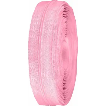 Zip Zip spirálový No 3 metráž pro jezdce typu ASIC, střední, 133 růžová světlá