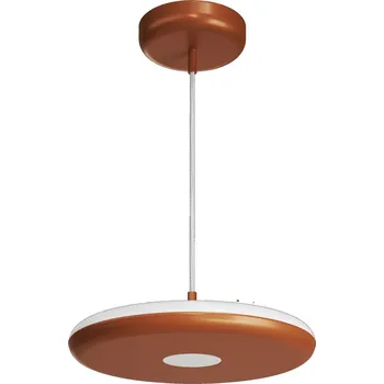 OSMONT ZET60082 ZETA ST1 PF závěsné plastové svítidlo terakota / bílá IP40 3000 K 31W LED