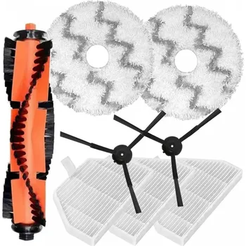 Sada příslušenství pro robotický vysavač HEPA filtry a kartáče pro vysavač XIAOMI Roidmi EVA (SDJ06RM) a sada mopů 8ks