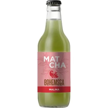 Limonáda Bohemsca Matcha nápoj Malina (330 ml)