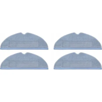 Utěrka pro robotický vysavač 4x Mop pro Roborock S7, S7+, S7 Max, S7 Ultra, hadřík z mikrovlákna sonic