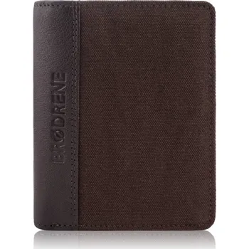 Peněženka Brødrene látková peněženka hnědá - muž