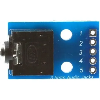 IP kamera Solectro Modul zásuvka jack DC samice 3.5mm konektor