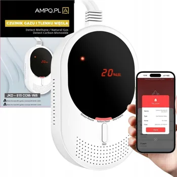 Detektor plynu AMPQ JKD 815WIFI