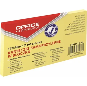 Samolepící bloček Samolepicí bločky Office Products 100 listů