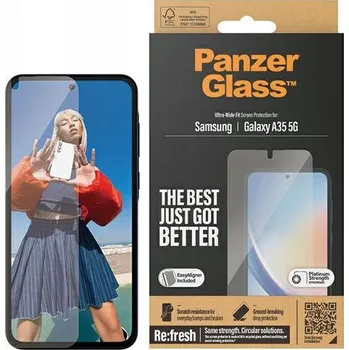 Tvrzené sklo PanzerGlass pro Samsung Galaxy A35 5G, 1 ks