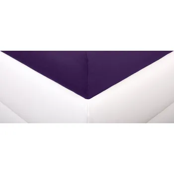 Prostěradlo Aaryans Jersey prostěradlo tmavě fialové Rozměry prostěradla: 90x200 cm
