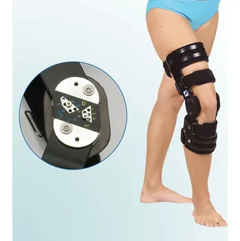 Ortika Ortéza kolenního kloubu s limitovaným rozsahem pohybu - pevný rám OR32 Rozměr: L, Specifikace: levá