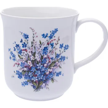 Český porcelán, a.s., Dubí Hrnek Golem, 1,5 l, konvalinky a pomněnky, Český porcelán