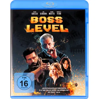 Blu-ray film POZIOM MISTRZA BOSS LEVEL Blu-ray disk