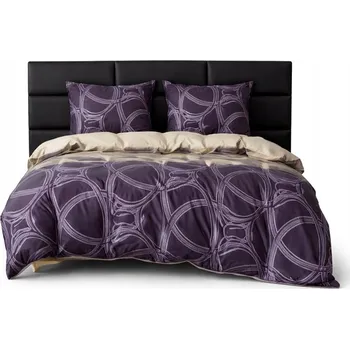 Povlečení Kompletní Povlečení 160x200 + 2 Povlaky na Polštáře 70x80 Bavlněný Satén oboustranné 2733