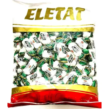 Bonbon Bonbóny ELETAT MINT 1 kg - sáček (žvýkací karamely MÁTA / sáček 1 kg)