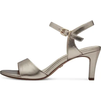 Dámské sandále Tamaris 1-28008-42-933 Dámské sandály na podpatku zlaté 38