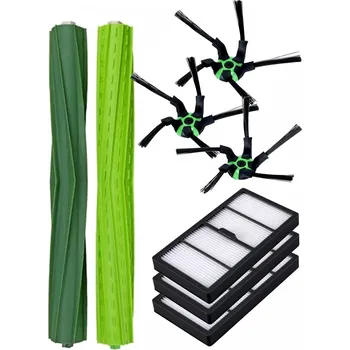 Sada příslušenství pro robotický vysavač HEPA filtry kartáče k vysavači IROBOT Roomba Serie S sada 8ks