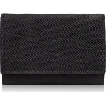 Peněženka Dámská peněženka Paolo Peruzzi z pravé kůže černá - Autorizovaný prodejce