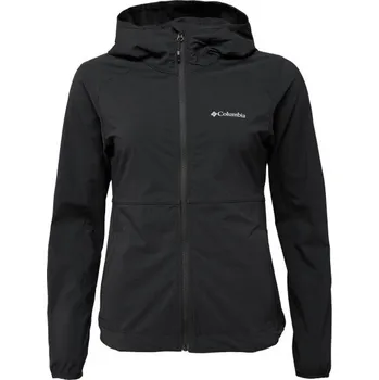 Dámská softshelová bunda Columbia HEATHER CANYON II HOODED SOFTSHELL M Černá, Bílá