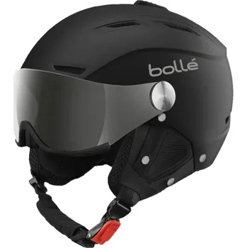 helma Bollé Backline Visor, black-silver matte/silver gun - vel. 56-58 210348