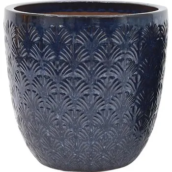 Květináč Květináč Lafiora Bavaria Ø 33 cm tmavě modrý