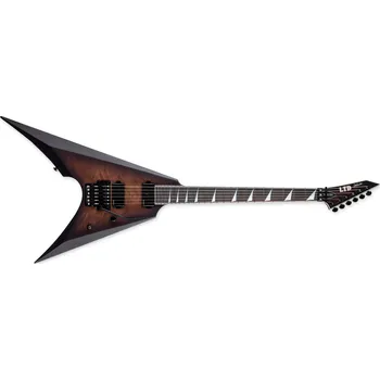 Elektrická kytara ESP LTD Arrow QM Dark Brown Sunburst + prodloužená záruka 3 roky