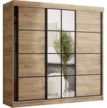 Skříň Tanger se zrcadlem 250 dub craft zlatý