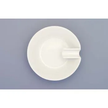 Hmoždíř Český porcelán, a.s., Dubí Bohemia White, popelník, bílý, 10 cm, český porcelán, Dubí