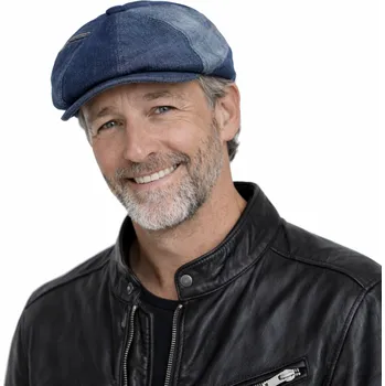 Čepice Pánská džínová bekovka - Carlsbad Hat Velikost: 61 cm (XL)